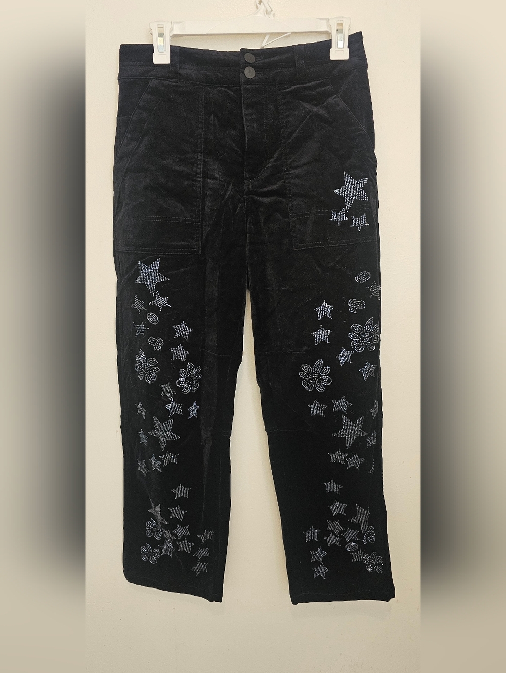 Pilcro Wanderer Relaxed Leg Pants Stars Decorated Edition 27 - Picture 2 of 4